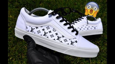 louis vuitton custom vans